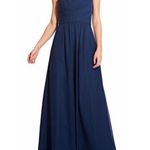 Adrianna Papell Charlotte Navy Bridesmaids Dress Photo 0