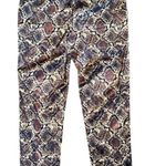 ZARA NEW Rare Limited Edition Brazil Snake Skin Printed Size 30 Pants/Slacks Photo 1