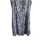 Anne Klein Women Dress 10 Geometric Dot Pockets Belt Flare Career Travel Event Photo 10