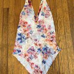 Johnny Was One Piece Swimsuit Summer Days Eyelet Crossback New Size Small Floral Photo 3