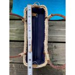 sanoma jeans co vintage basket purse handbag Blue Photo 6