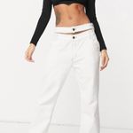 LIONESS Straight Leg Jeans In Black Photo 1