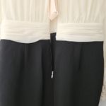 Cinq à Sept $495  Holiday Elena White Black Sheer Blouson Mini Dress Sz 2 NEW‎ Photo 12