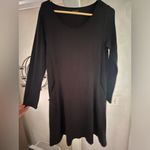 Garnet Hill  size medium classic dress with long sleeves. Lightweight! Photo 2