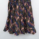 Ulla Johnson Iliana Poplin Ruffle Sleeveless Geometric Print Mini Dress Sz 2 Photo 4