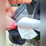 Nike  Swoosh Bra - medium support Size Large- black with white swoosh Photo 9