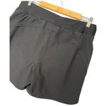 Lands' End Sporty Athletic Shorts Pockets Stretch Pull On Lined Black 14 Photo 4