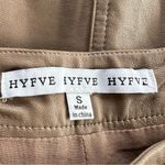 HYFVE Skirt Faux Leather Scalloped Hem Mini Preppy Trendy Work Party Vegan S Photo 7