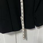 Rag and Bone Black Wool Blend Stretch One Button
blazer with logo buttons size 0 Photo 7