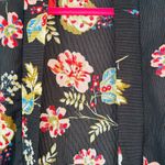 Anthropologie ’s Do Everything In Love Women’s One Size Black Floral Kimono Photo 5