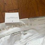 American Eagle Outfitters White Jean Shorts Photo 5