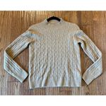 J.Crew extra soft camel cableknit mock neck sweater xs Tan Photo 10