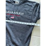 Savannah Georgia Sweatshirt Womens Small Gray‎ Travel Travel Embroiderey Coastal Gray Photo 6