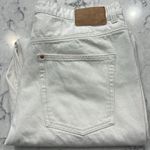 H&M &Denim White 90's Baggy Ultra High Waist Jean Size 16 Photo 1
