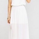 Show Me Your Mumu ivory crisp bridesmaids dress medium nwot wedding bride Photo 0