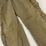 Old Navy Cargo Pants Women 18 Olive Low Rise Y2K Baggy Skater Wide Leg Photo 2