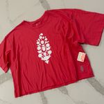 Free People Movement NWT Inspire Cotton Graphic T Photo 7