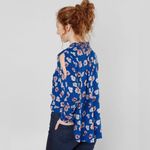 Lucky Brand Umi Floral Peasant Top Plus Size 3X Photo 7