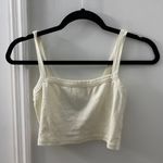 ZARA White Cropped Top Photo 1
