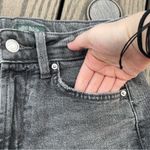 Wild Fable  Black Distressed Ripped Highest Rise Mom Jeans Size 0 Photo 2