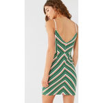 Line and Dot  70’s Striped Mini Dress Size Small Photo 1