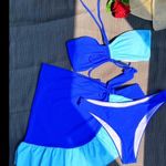 Boutique Colorblock three pieces set blue Photo 2