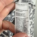 Chico's  Women's Black & White Print Long Sleeve Button‎ Down Shirt Size 0.5 US 6 Photo 5