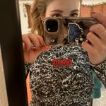 Lurking class graphic cropped long sleeve Black Size M Photo 2