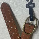 a.n.a A New Approach Boho Brown Belt Studded Gold Hardware Size Small Photo 7