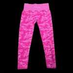 NVGTN Camo Fuchsia Pink Seamless Leggings Pant Size XL Yoga Workout Photo 1