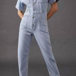 Free People  We The Free Marci Jumpsuit in Clear Skies Photo 6