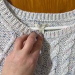 Sonoma  Women's Cable Knit Sweater - Cream Photo 1