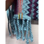 Smartwool ‎ Striped Chevron Scarf O/S Wool Blend Colorful Fringe 72x9" Photo 1