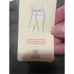 st. john's bay St. John’s Bay Mid Rise Capi Pants Sz 16 Green NWT Photo 2