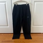 Madhappy  Black Tapered Drawstring Joggers in French Terry Photo 1