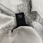 Victoria's Secret  White and Black Lace Chemise size S/P Photo 5