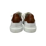 Good Man Men's White Leather Low Top Lace Up Athletic Sneakers Shoes Size 11 Photo 2
