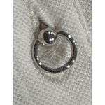 Mugler Long Sleeve Shirt Dress in Snow 38 New Womens Polo Mini White Size undefined Photo 8