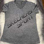 Skechers Gray Activewear Tops Photo 0
