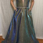 Pageant or Prom Dress Blue Size XS Photo 0
