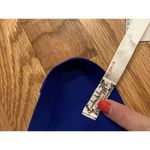 Free People New Intimately  Nina Bandeau Bralette Lingerie Bra Blue Flame Large Photo 5