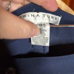 Trina Turk Navy Blue Barrier Islands Cargo Jogger Ankle Pants Size 10 Photo 3