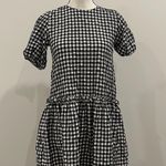 ZARA  Plaid Seersucker Dress Photo 0