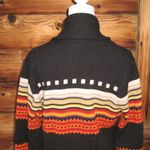 Pendleton  Aztec Wool Blend Cardigan Sweater Photo 5