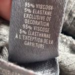 Aerie Gray Ribbed Lace Trim Pajama Sleep Shorts XS Photo 4