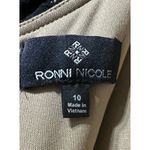 Ronni Nicole Ronni‎ Nicole Black Lace dress with exposed back zipper size 10 Photo 2