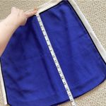 Aritzia Babaton Colorblock Mini Skirt Size 6 Blue Cream Black Lined Like New Photo 2