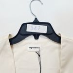 superdown Tammie Deep V Bodysuit in Ivory Photo 15