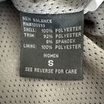 New Balance  Womens Ladies Small Mesh Lined Windbreaker‎ Black Gray Photo 7