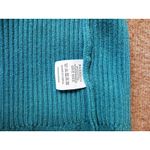 Yuna turtleneck and longsleeved sweater vintage style turquoise blue Sz S Photo 3